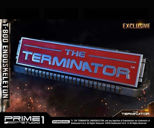 Terminator T-800 Endoskeleton EX version, limited to 999 pieces worldwide Figure - Picture 9 of 10