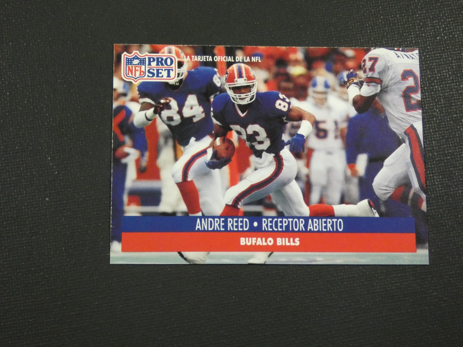 Andre Reed 1991 Pro Set Spanish card #15