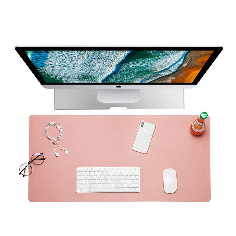 2mm Thick PU Leather Working Learing Waterproof Non-Slip Desk Pad Lot Mouse Pad - Image 2 of 4