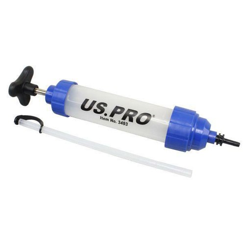 US PRO Tools 350 ml jeringa de inspección/transferencia de fluido de aceite y freno 3493 - Imagen 2 de 3