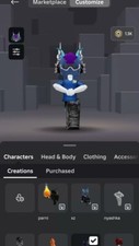 Korblox Account/ Stacked/ 0ver 200k Spent/ Wi...