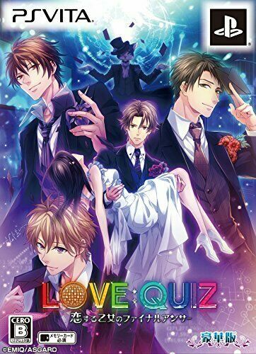 Love: Quiz Love Maiden Final Answer Normal Version – PS Vita – Japonais – Très Bon état