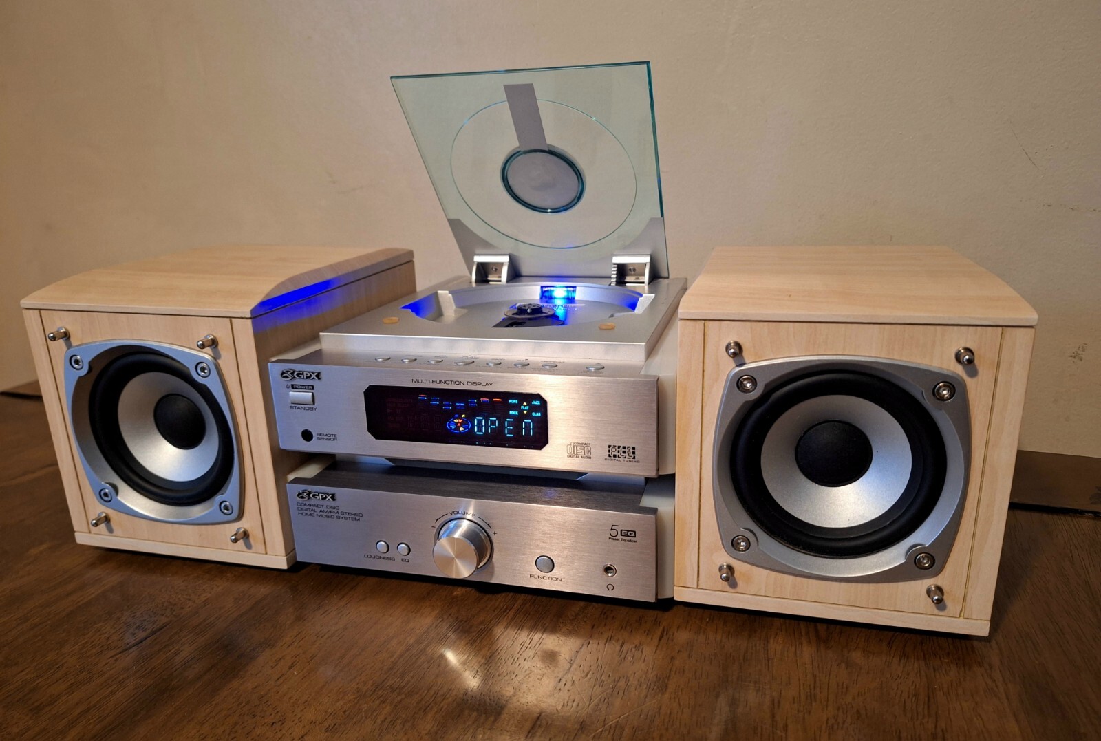 GPX Home Mini Book Shelf Music System