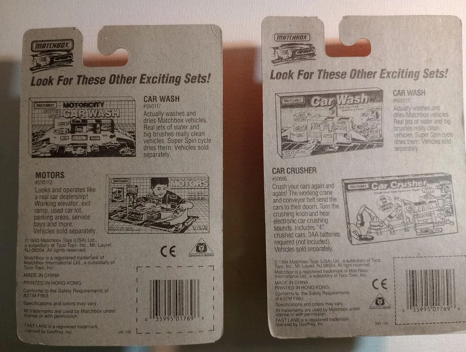 Lote de 2 cajas de cerillas 1993/94 Willy's Street Rod blanco ¡entra en el carril rápido! #69 Foto 2 de 2