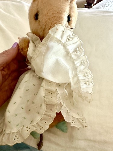 Vintage 11” EDEN Beatrix Potter “Lady Mouse” Plush Stuffed Animal 1979 Dressed - Picture 7 of 10