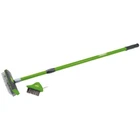 Draper 58683 Floor Brush Set With Double Heads And Telescopic Handle