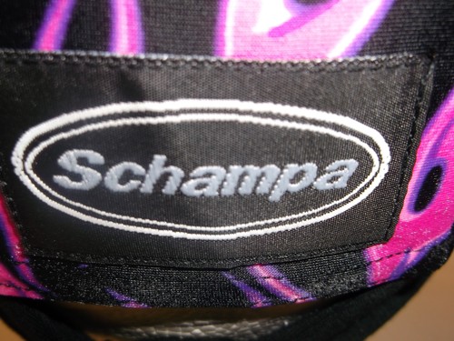 Schampa Zandana Blk/Purple/Pink Mini Flame Bandana Motorcycle Headgear BC35168 - Picture 3 of 4