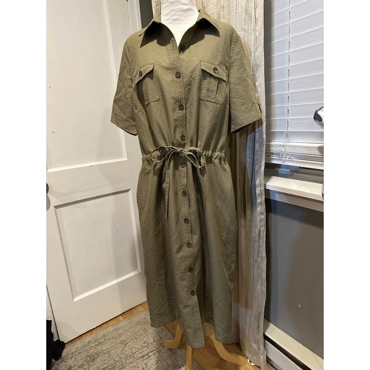 selfie leslie sage green dress Silver Moon Off-Shoulder Maxi Dress Sage main image 0