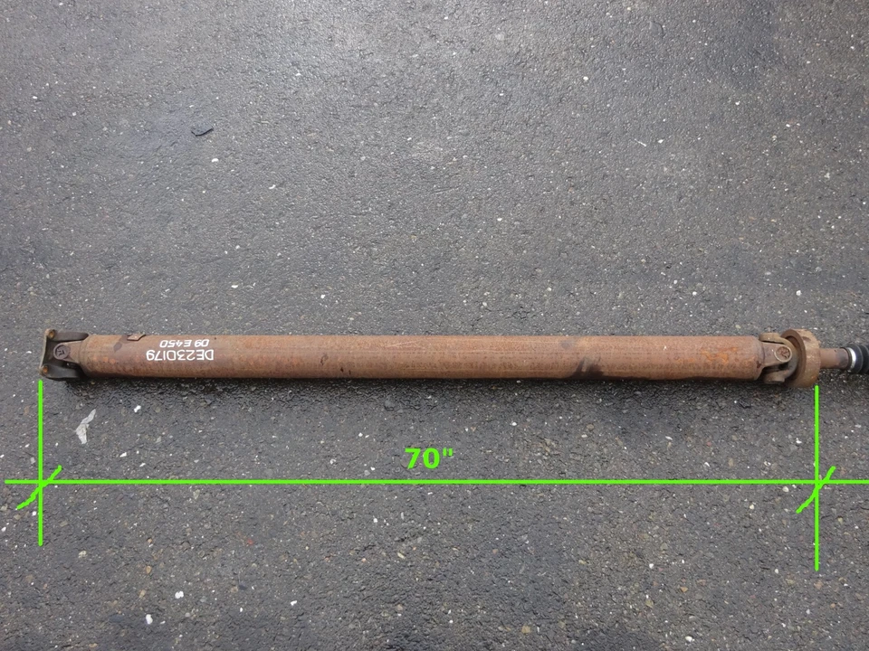 Ford E-450 Super Duty Bus 2009 conjunto de eje de transmisión trasero OEM DE230179 Foto 3 de 4