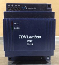 TDK LAMBDA DSP60-24 DIN RAIL POWER SUPPLY 100-240VAC 47-63HZ Nos Surplus
