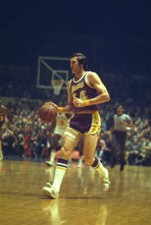 Jerry West Of The Los Angeles Lakers 1972 OLD BASKETBALL PHOTO 4