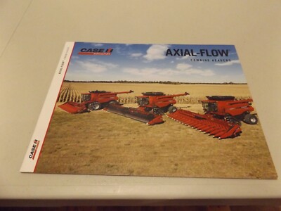 CASE-IH AXIAL-FLOW  COMBINE  HEADERS,   LIT# CIH17121501  2018