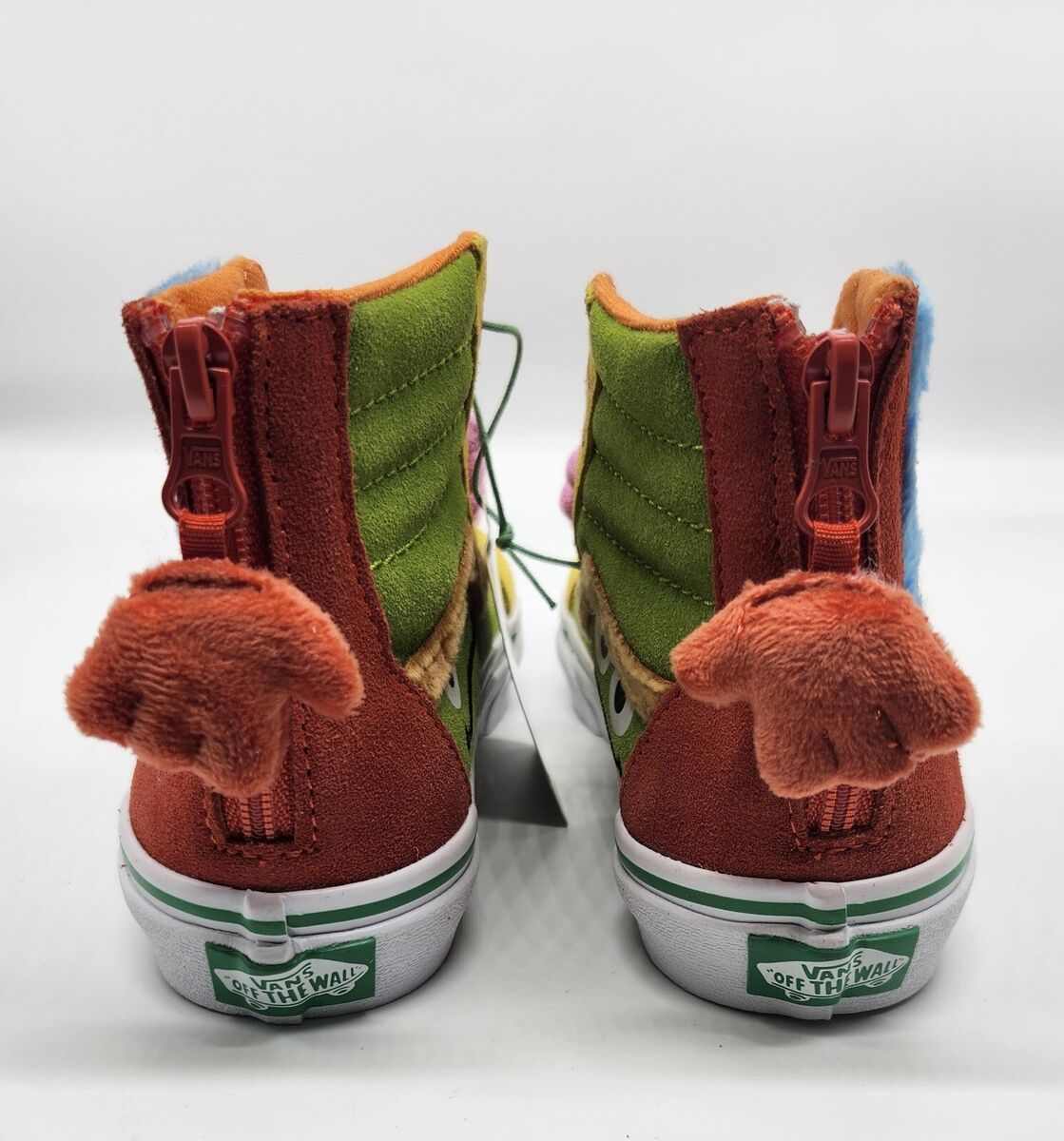 Vans x Sesame Street Sk8-Hi Zip 'Cookie Monster' Sneakers | eBay Vans x Sesame Street Sk8-Hi Zip 'Cookie Monster' Sneakers | eBay