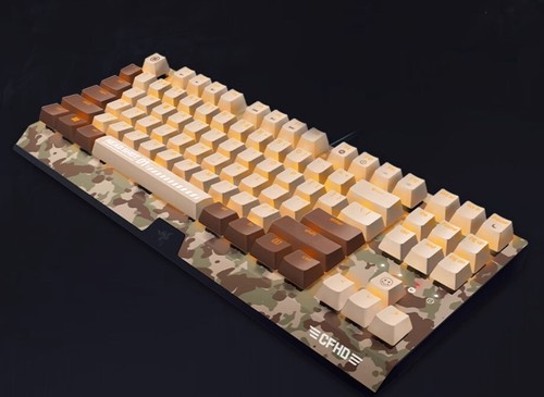 Razer x CFHD Desert Camouflage TKL Green Axis Mechanical Keyboard - Picture 3 of 5