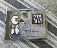 2014 Topps Triple Threads  35/99 JR Murphy John Ryan #160 Rookie Auto RC Yankees