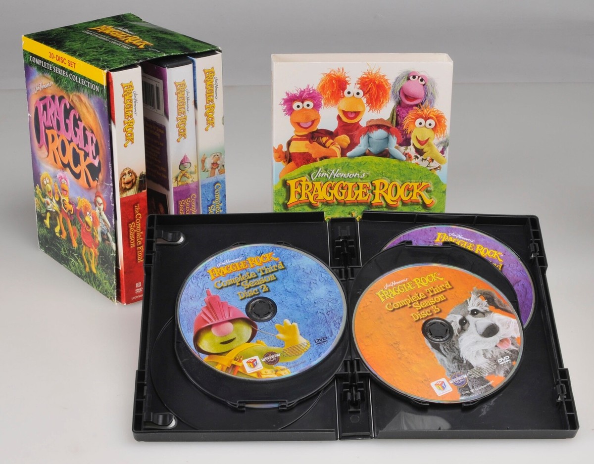 Jim Hensons Fraggle Rock 20 Disc DVD Set Complete Series Out