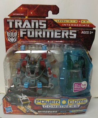 Transformers Power Core Combiners Windburn w/ Darkray 2010 Hasbro Unopened.