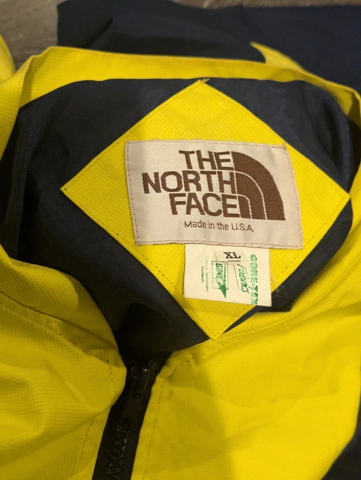 Chaqueta The North Face Para Hombre XL De Colección Gore Tex Hecha en EE. UU. Cremallera Completa Leer Foto 3 de 4