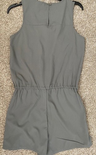 EALEY FUSH NWOT ARMY GREEN WOMENS ROMPER, SZ. MED - Picture 2 of 5