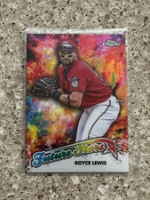 2023 Topps Chrome Future Stars #FS-1 Royce Lewis Refractor - Minnesota Twins