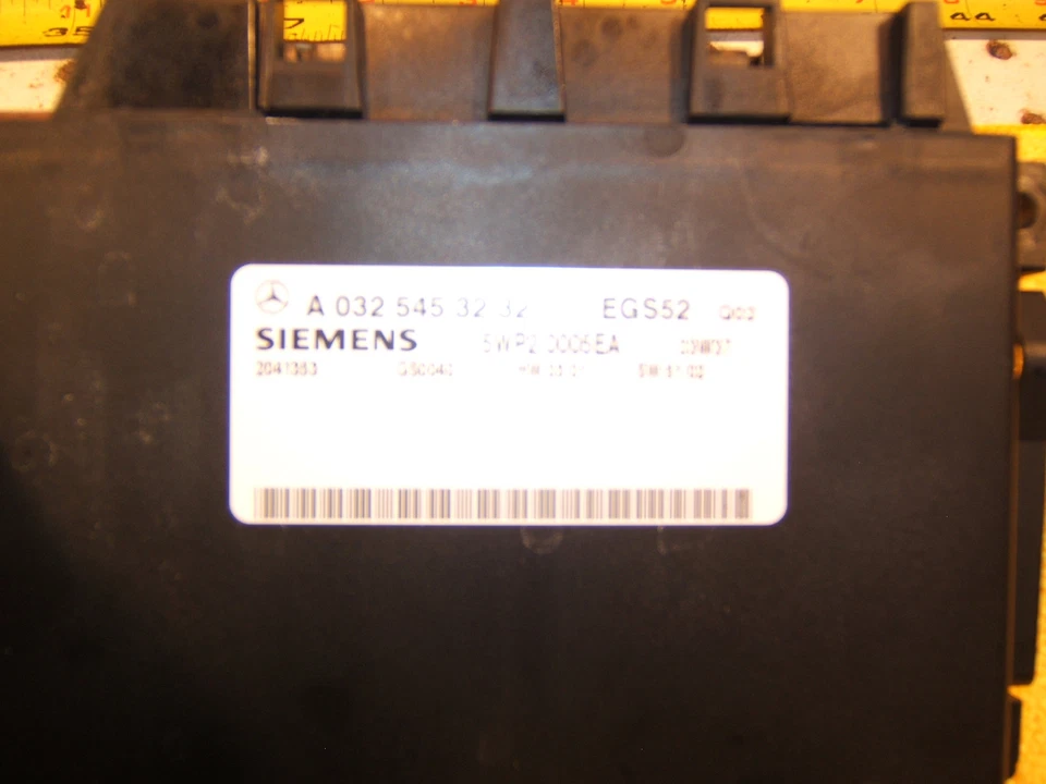Mercedes 2004 C240 SIEMENS автоматическая коробка передач контроллер OE 1 компьютер, A0325453232 - Изображение 3 из 4