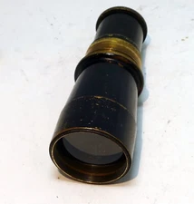 Antique Telescope Brass Nautical Spyglass 19th century compact