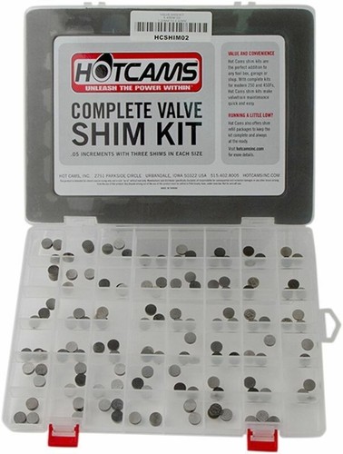 Kawasaki KFX450R Hot Cams Valve Shim Kit 2008 2009 2010 KFX 450 450R - 141 Shims - Picture 7 of 12