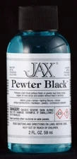 Jax PEWTER BLACK Blackener Stained Glass Patina - 2 oz.