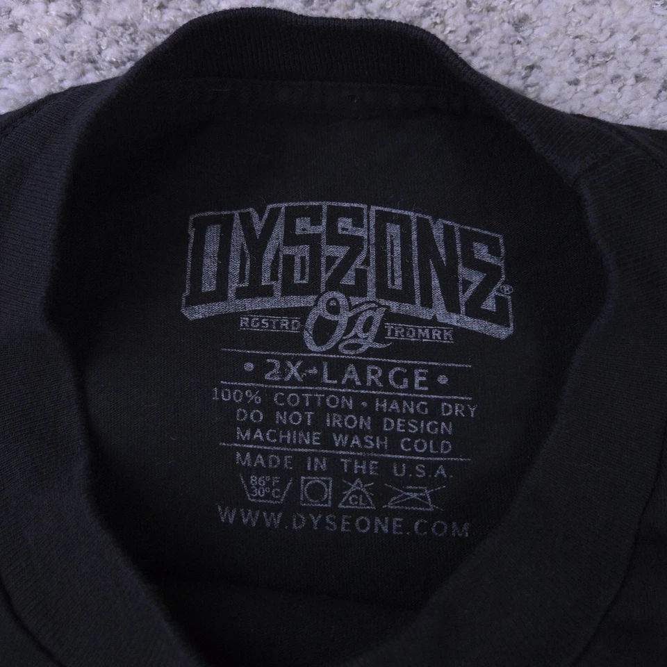 Camiseta Dyse One Para Hombres 2XL Azteca Chicano Arte Graffiti Manga Corta Gráfico Camiseta Foto 4 de 4