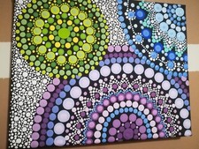 Dotted Mandala Painting