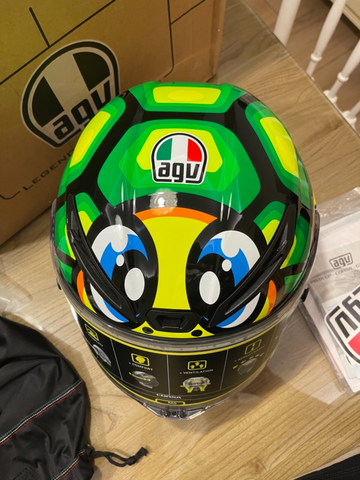 AGV Corsa Tartaruga Limited Edition 3445 of 4000 | eBay