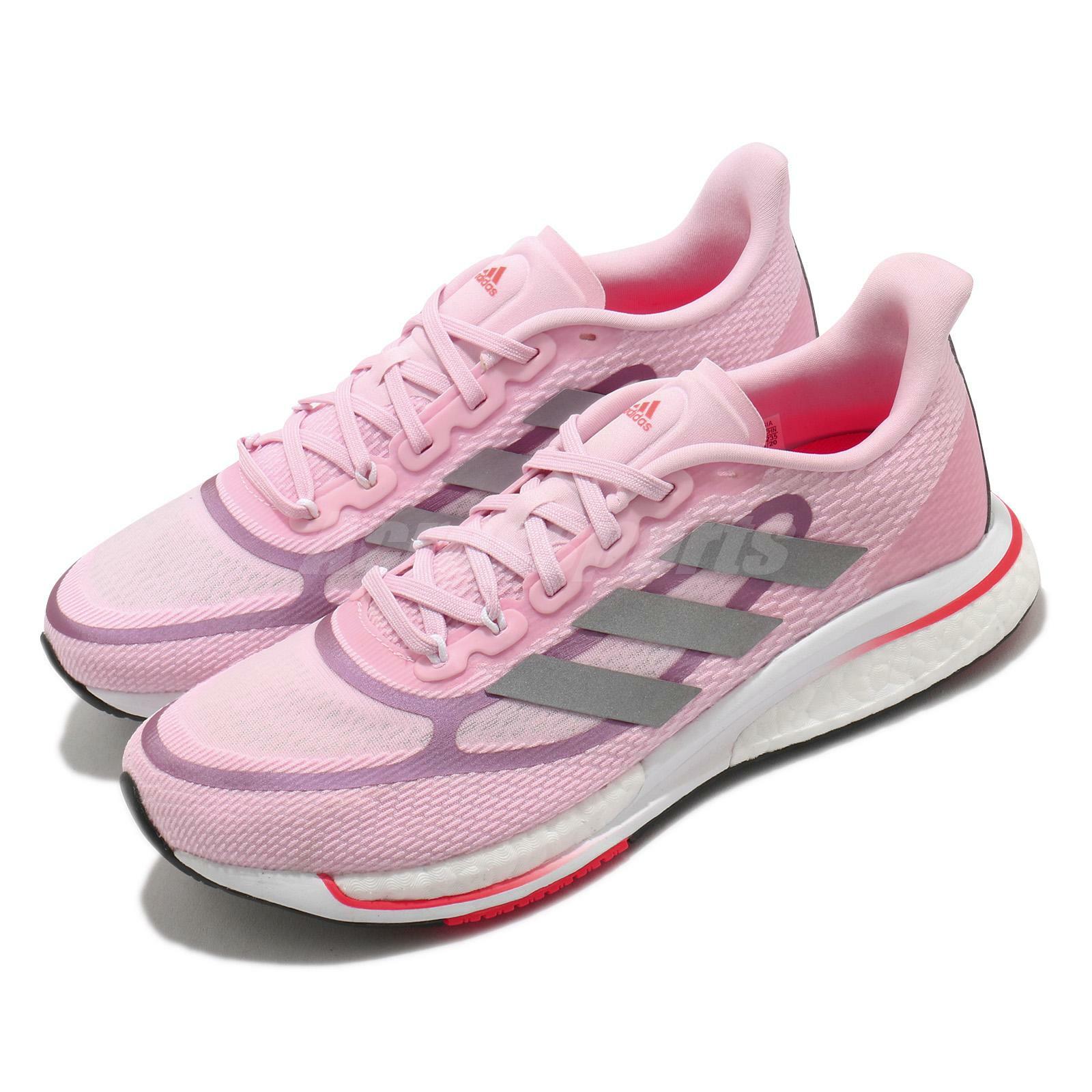 adidas Supernova Plus W BOOST Pink Sliver White Purple Women Running FX6671  - Shopping.com