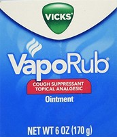 6 Oz Vicks Vaporub Vapo Rub Chest Rub Jar Cough Suppressant Ointment on sale 6 Oz Vicks Vaporub Vapo Rub Chest Rub Jar Cough Suppressant Ointment on sale