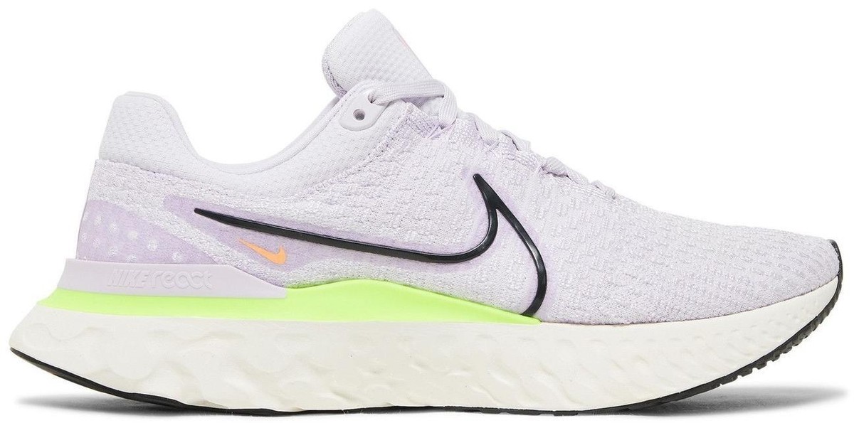 Nike React Infinity Run Flyknit 3 Barely Grape Ghost Green for