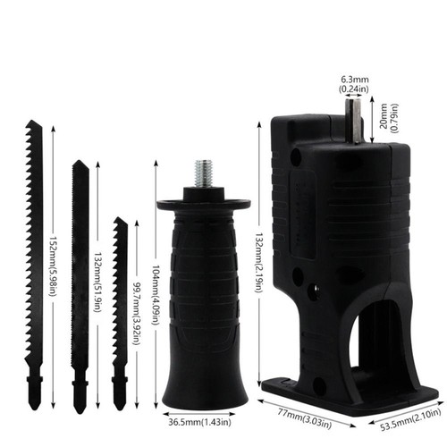 5 Pcs/Set Portable Electric Drill Modified Electric Saw Carpenters - Picture 2 of 12