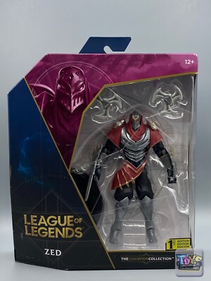 League of Legends The Champion Collection Zed 6'' Action Figure 1st Edition New