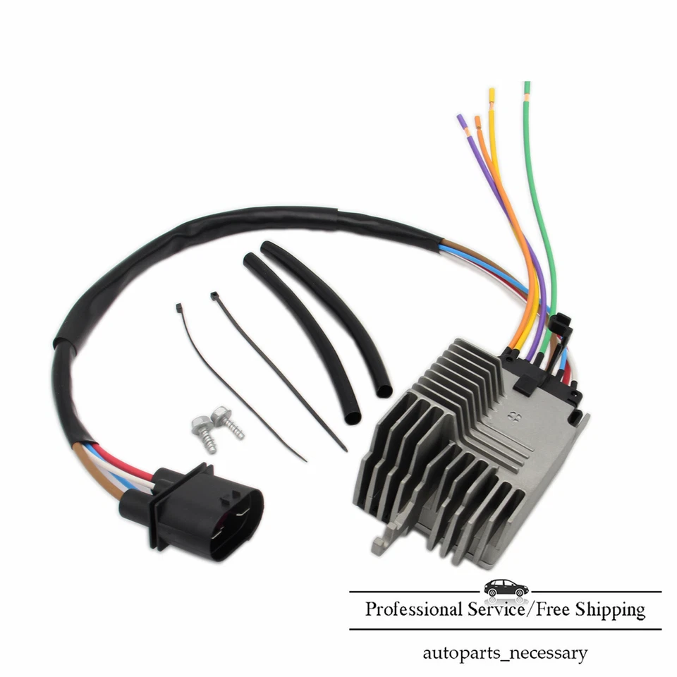 Radiator Cooling Fan Control Module 8E0959501AG for 2002-2009 Audi A4 A6 Quattro - Image 3 of 4