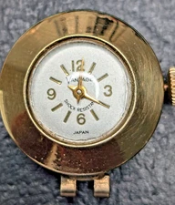 Vantage Standard Time 27A Womens Pendant Watch Japan - Runs Project Parts Repair