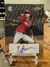 ETHAN SCHIEFELBEIN 2023 LEAF PERFECT GAME ALL AMERICAN CLASSIC RC AUTO #1/1 🔥📈