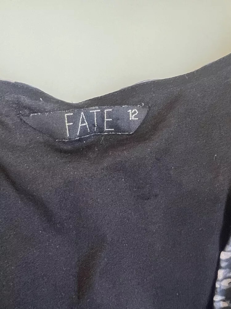 Fate Silk Snake Python Skin Print Long Sleeve Dre… - image 5