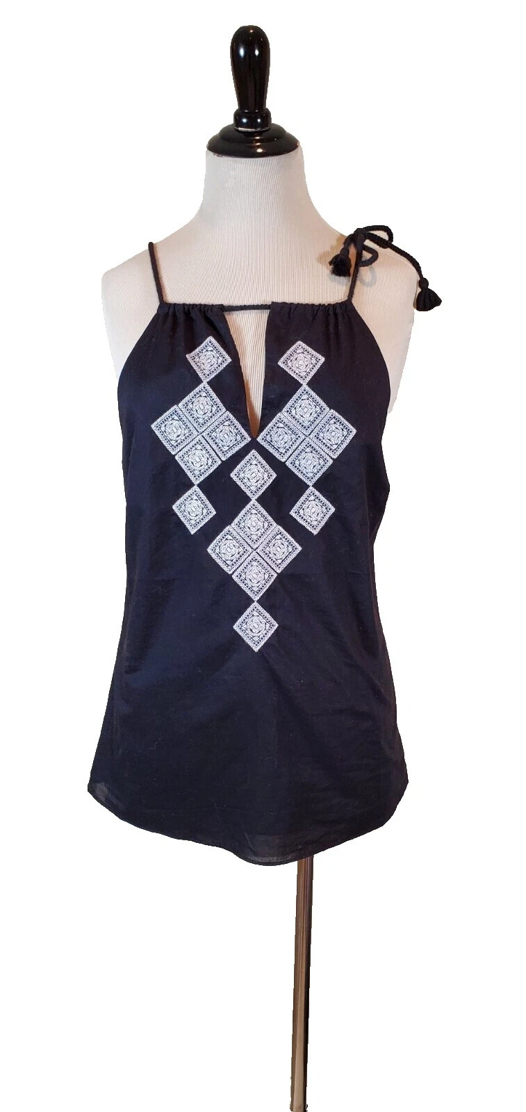 Tops Halter geométrico para Mujeres