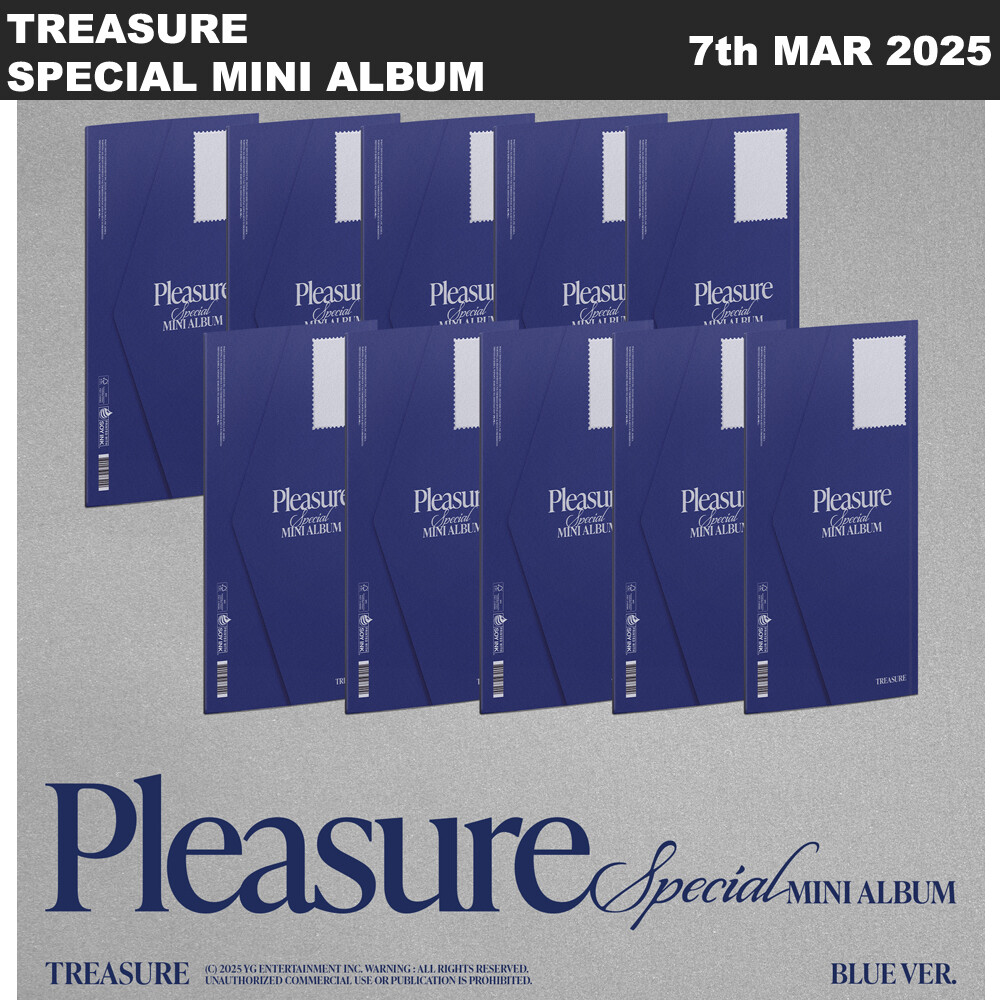K-POP・アジア treasure Pleasure Blue ver. TREASURE, TREASURE
