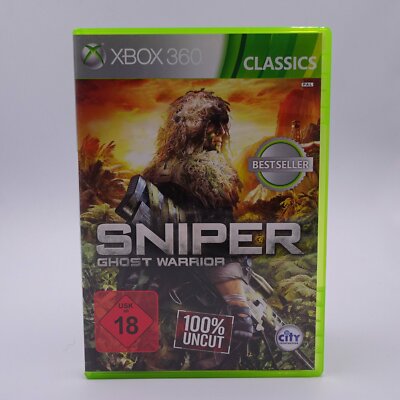 Sniper Ghost Warrior Microsoft Xbox 360 2010 PAL Spiel Game One Shot One Kill