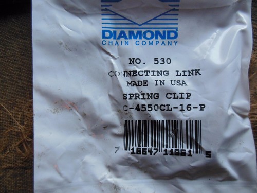 Maillon De Jonction Chaîne Diamantée #50 - Réf. C-4550CL-08-P, Neuf Excédentaire