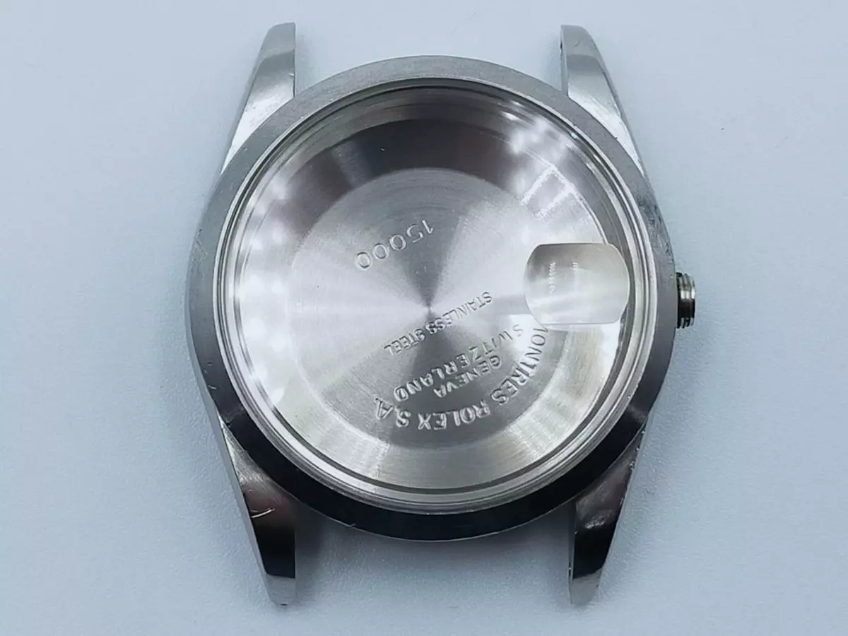 Rolex 15000 Oyster Perpetual Date Stainless Steel Watch Case