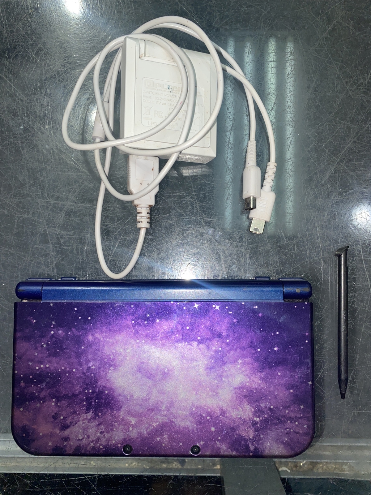 Nintendo new 3DS XL Handheld Galaxy System with Replacement charger