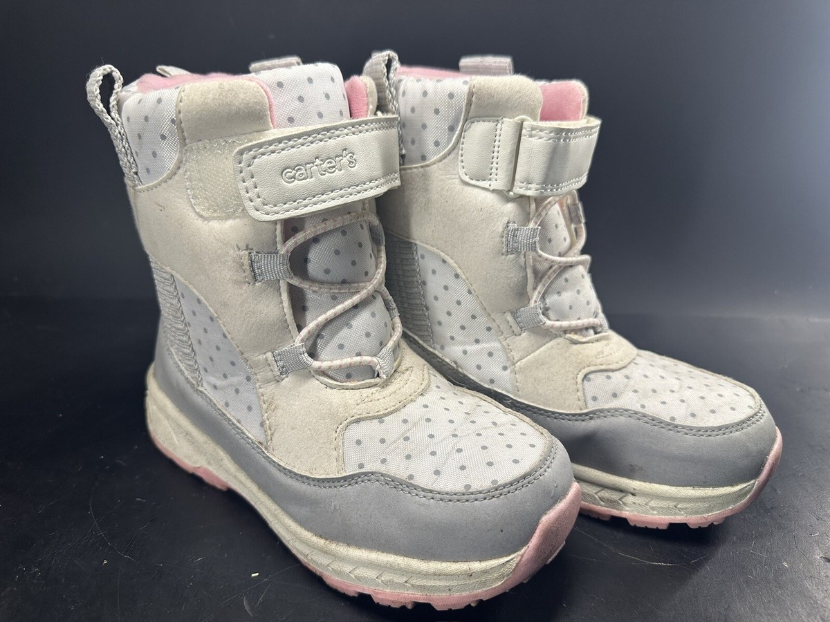 New Girl's CARTER'S Snow Boots winter Boots Preschool Uphill2-G