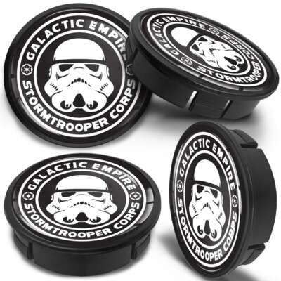 Nabendeckel 60mm Felgen Kappe Nabenkappen Felgendeckel Radkappen Star Wars