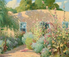 Joseph Henry Sharp : The Artist’s Studio, New Mexico : Archival Art Print