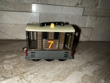 2002 Learning Curve Take Along Thomas  Friends TOBY No. 7 Die Cast Train Car